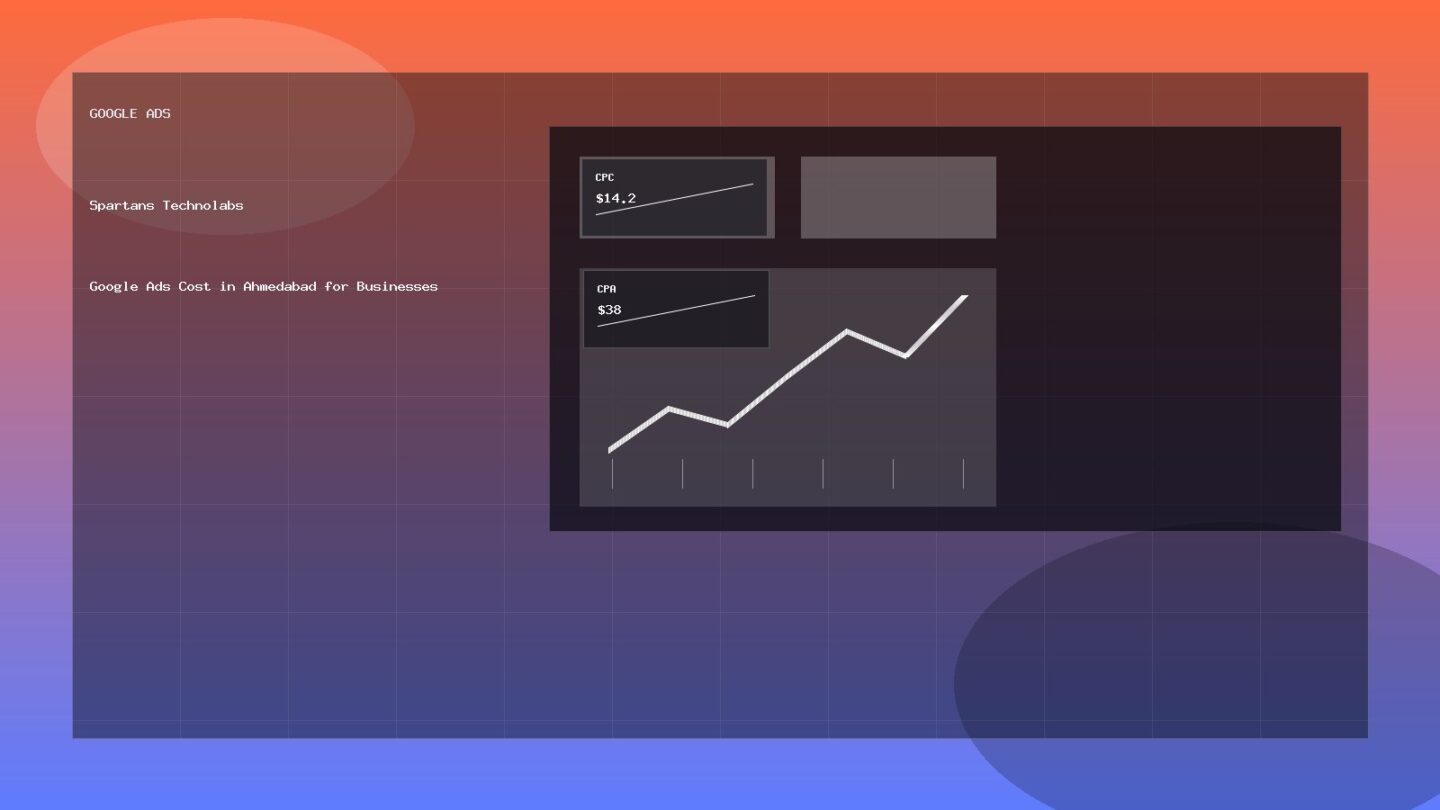 Google Ads Cost in Ahmedabad for Businesses - Google Ads guide by Spartans Technolabs