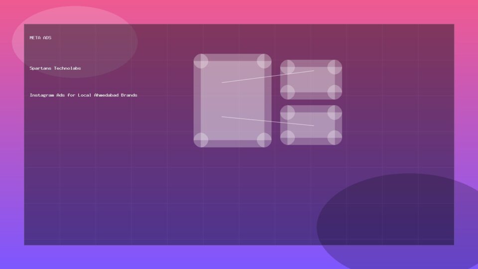Instagram Ads for Local Ahmedabad Brands - Meta Ads guide by Spartans Technolabs